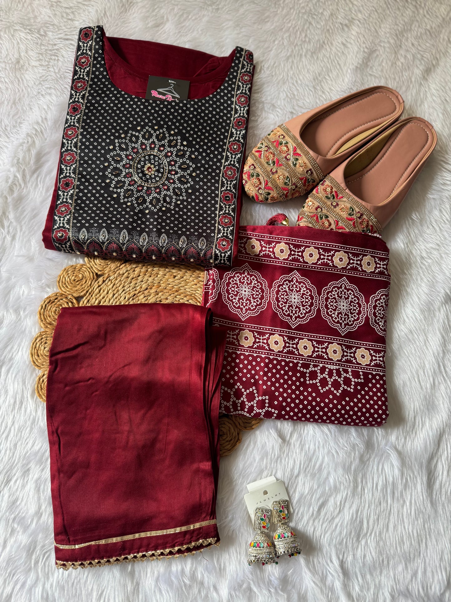 MD-169 pure gaji silk article with hend work