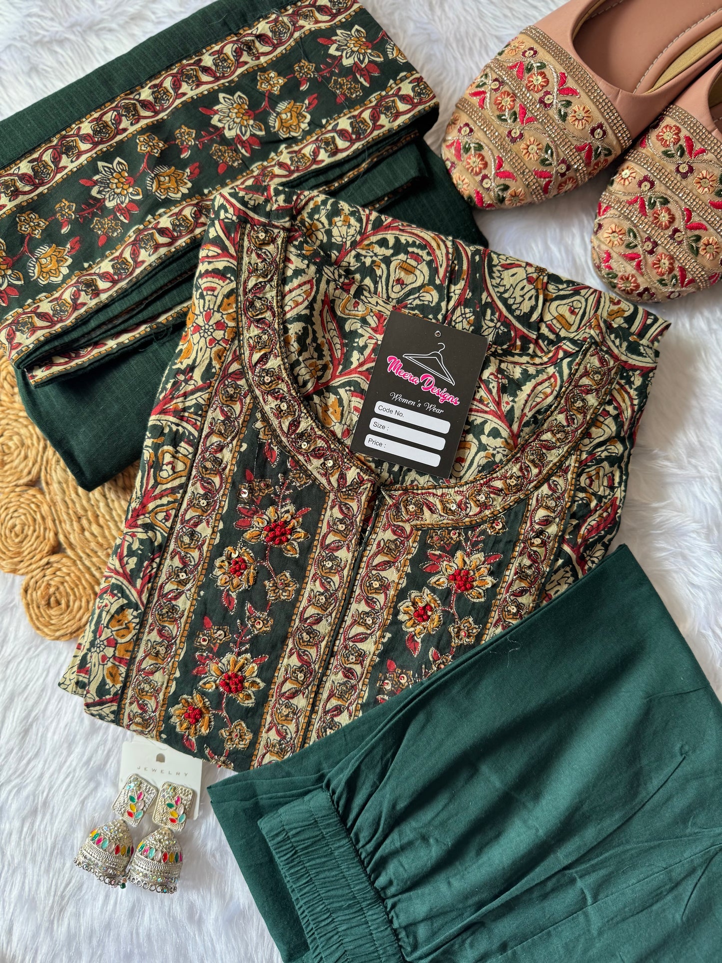 MD-106 pure jaipuri cotton anarkali