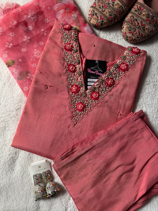 MD - 119 presenting premium tissue silk design with supur soft romen silk article