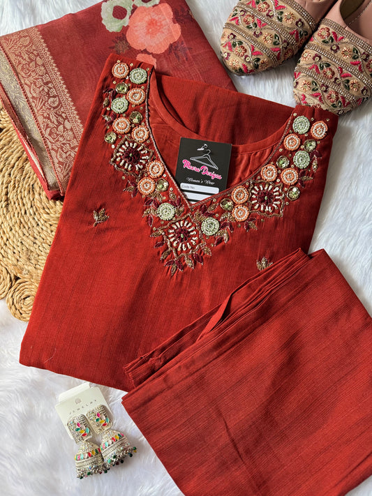 MD-107 super adorable design with moti work