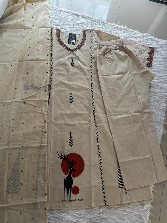 MD-261 That is a beautiful deep plum or grape-colored three-piece ethnic set. Here is a breakdown of the outfit and a few caption ideas depending on the vibe you want to set.