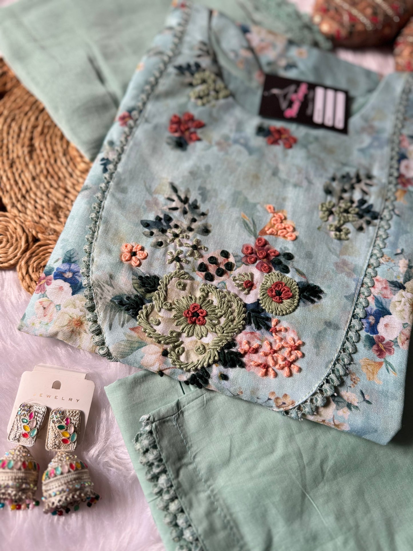 MD-120 presening super soft chanderi mix cotton design