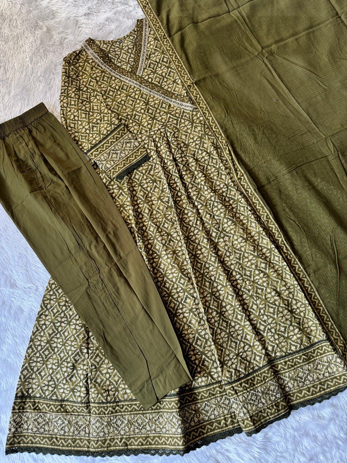 MD- 103 pure jaipuri cotton anarkali
