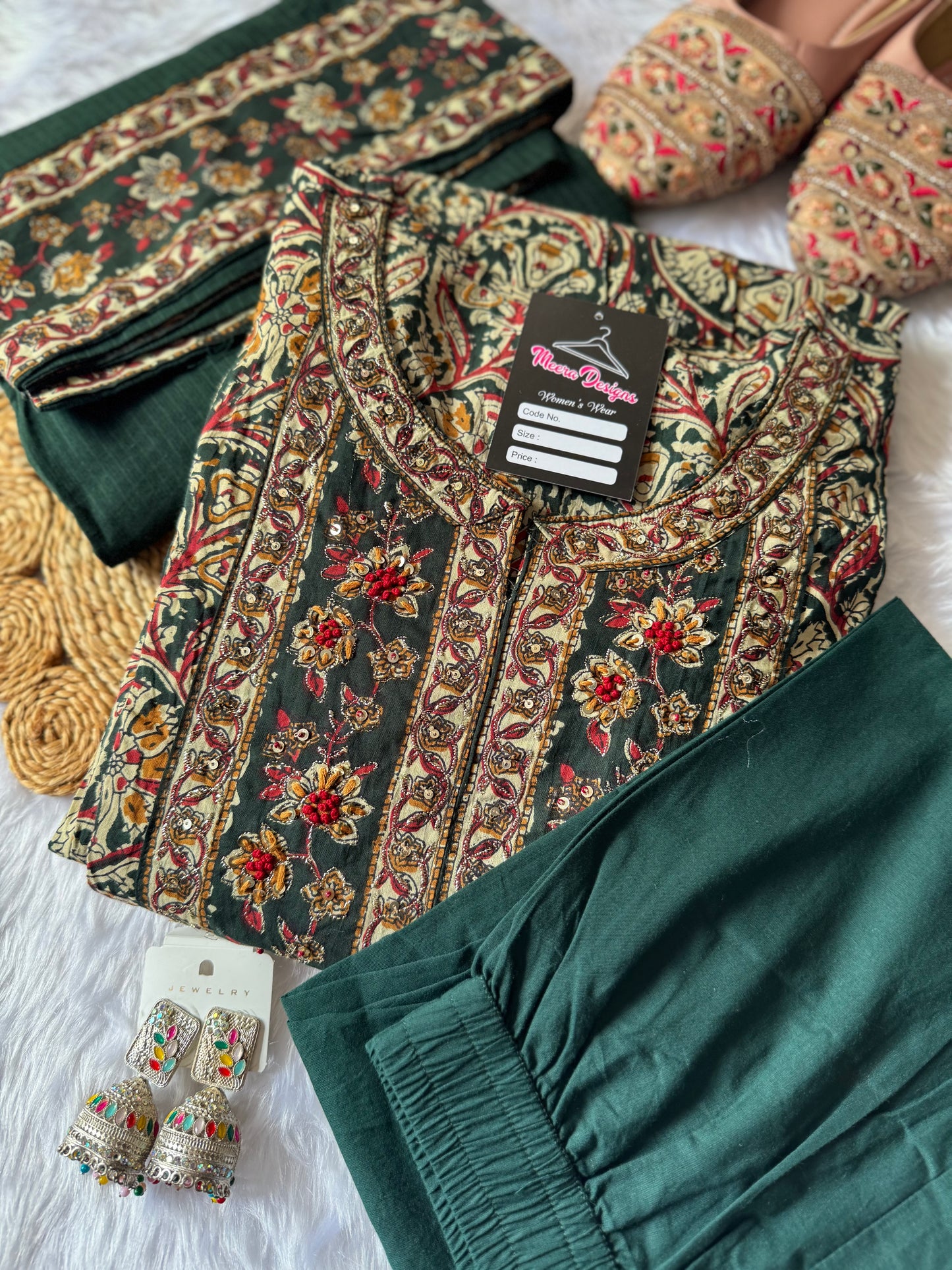 MD-106 pure jaipuri cotton anarkali