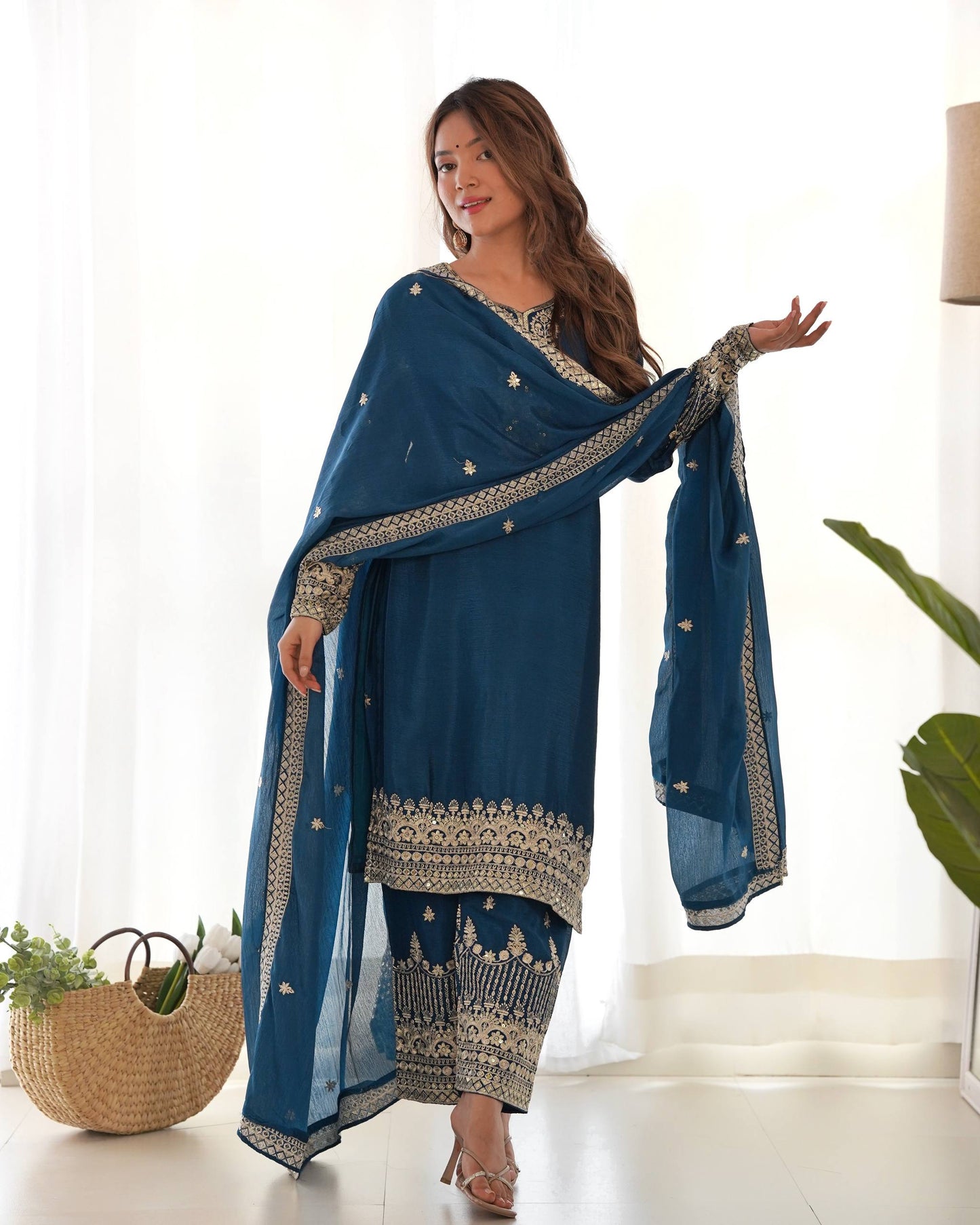 MD-244 *REGISTERED TM PATENTED BY OWNER*

*This colourfull & fresh look outfit is perfect for upcoming festivities and weddings which provides you more comfort and style*