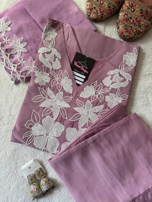 MD-116 Pink lemon article with original thread work