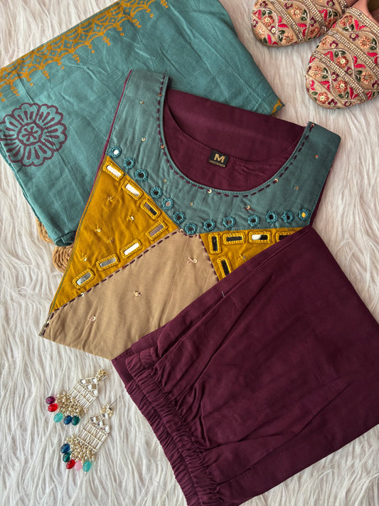 MD-229 That is a beautiful ethnic set! Here are a few caption options for your article or social media post, ranging from elegant to trendy: