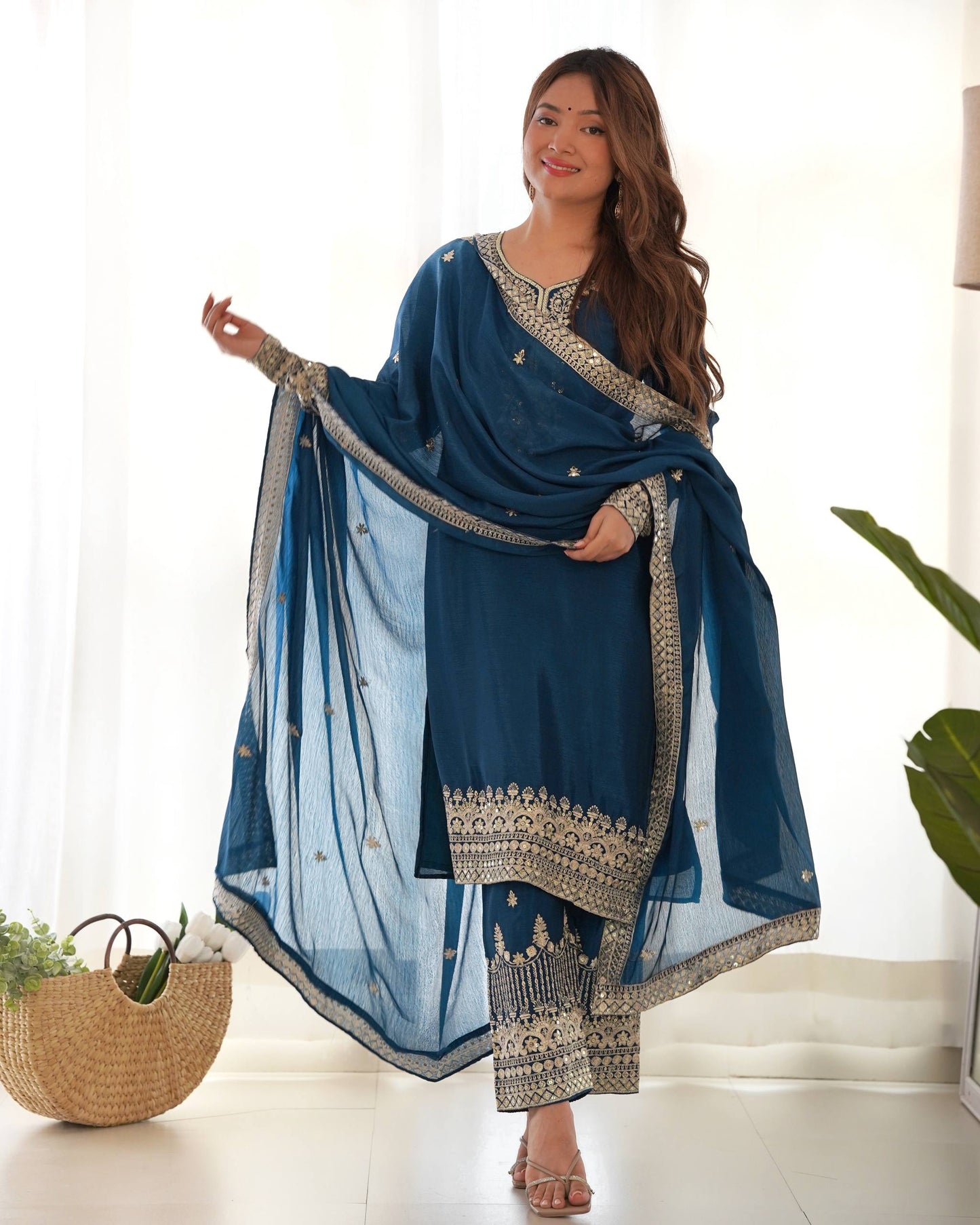 MD-244 *REGISTERED TM PATENTED BY OWNER*

*This colourfull & fresh look outfit is perfect for upcoming festivities and weddings which provides you more comfort and style*