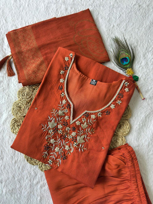 MD-238 For a wedding suite in this beautiful rust-orange or burnt sienna shade, you want titles that evoke warmth, celebration, and "haldi-to-wedding" transitions🧡💥💫